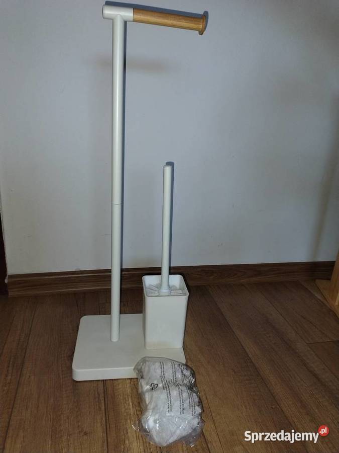 Kąplet do WC uchwyt na papier toaletowy i Brzezna sprzedam