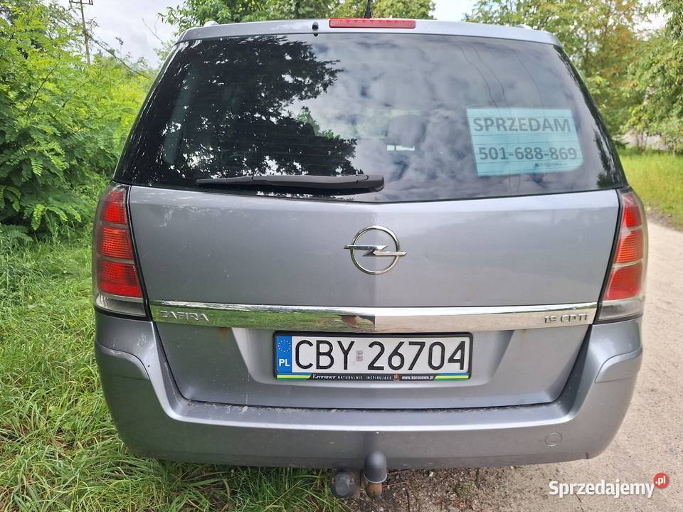 Opel Zafira B 19 łódzkie Zgierz