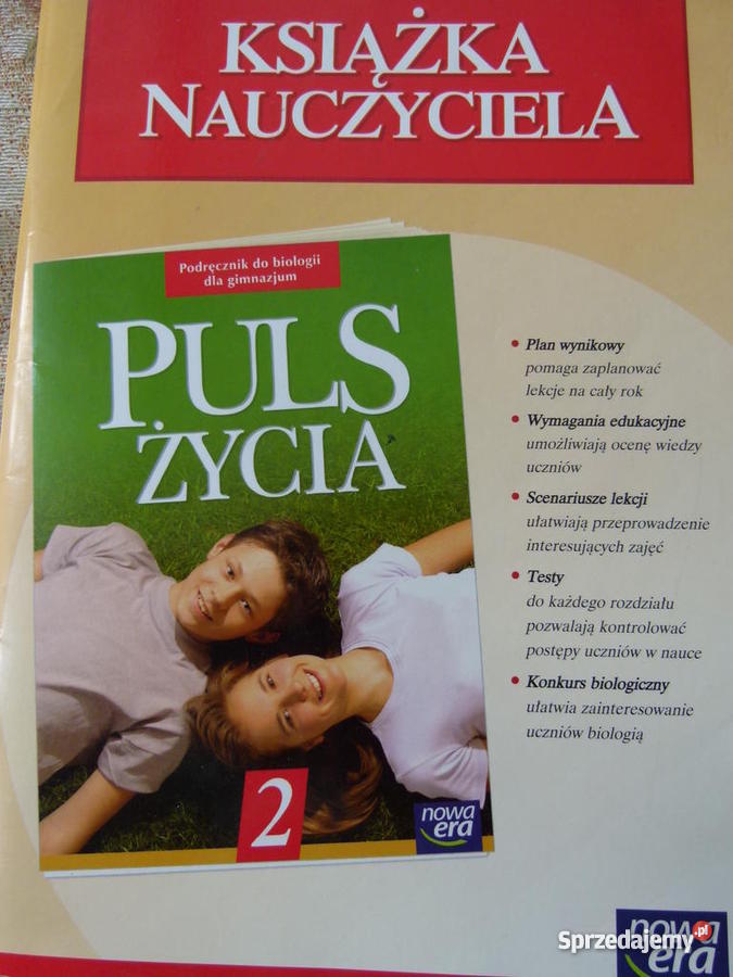 Ksiązka Nauczyciela Biologia Puls życia Klasa 2 - Sprzedajemy.pl