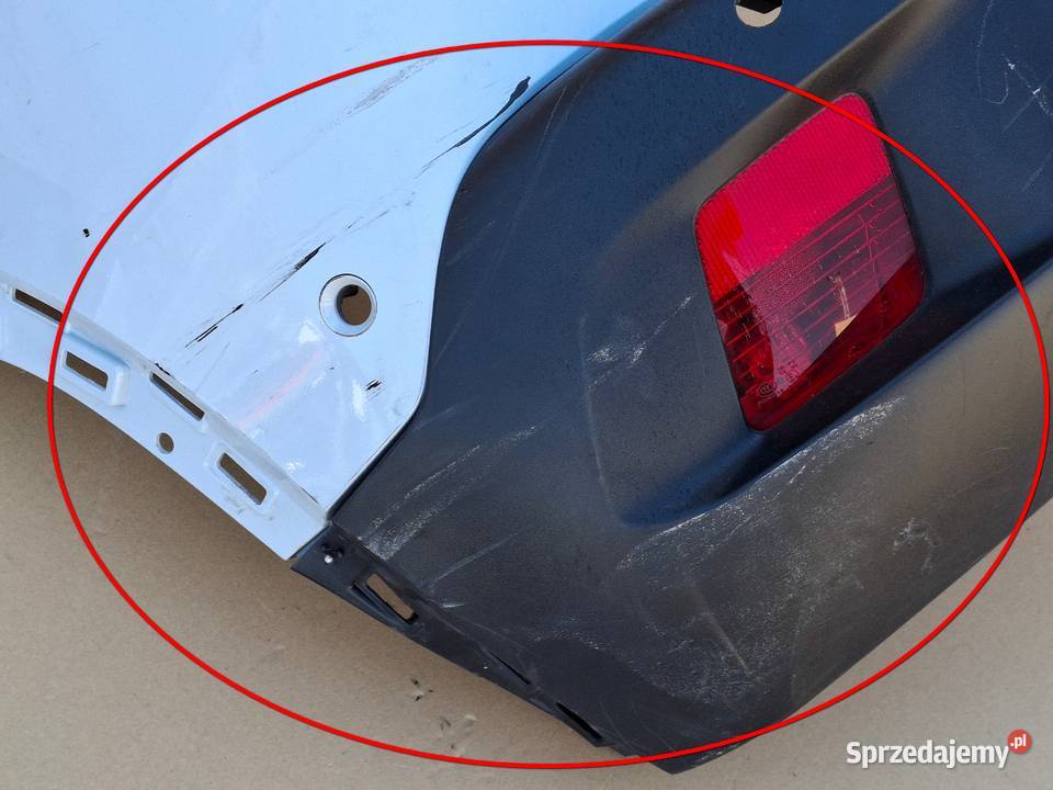 PEUGEOT 2008 II ZDERZAK TYŁ TYLNY NAROŻNIK LEWY lubuskie Bieleń