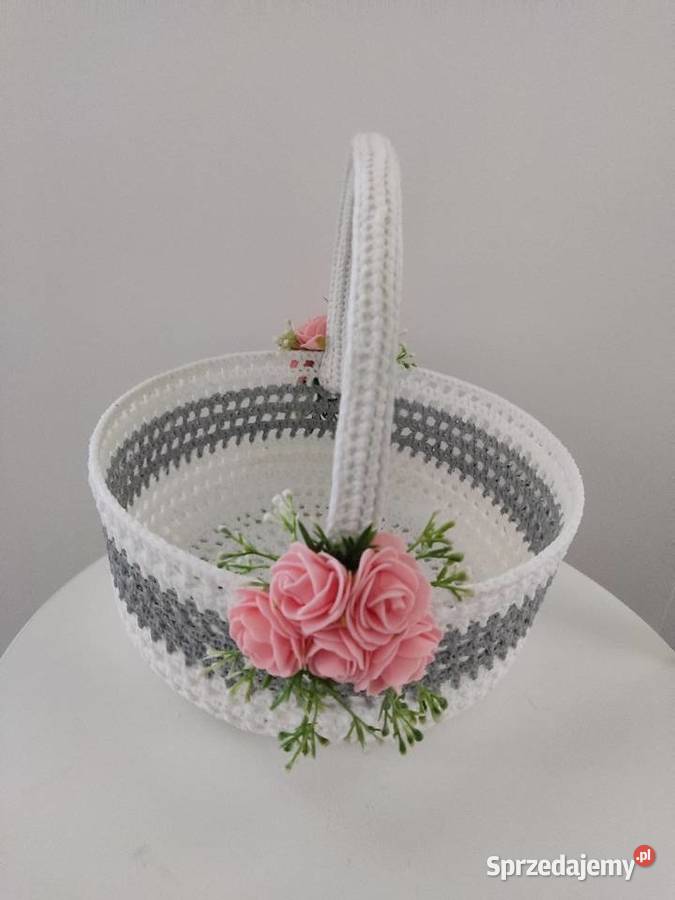 Koszyki szydelkowe Dębica sprzedam