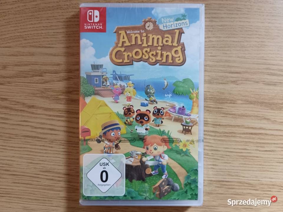 Animal Crossing Horizons Nintendo Switch w folii dla dzieci Gdańsk