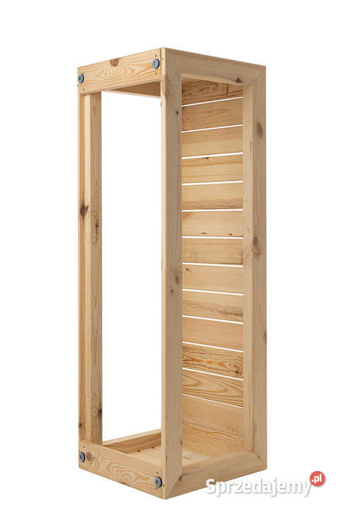 Ławka z litego drewna w stylu skandynawskim