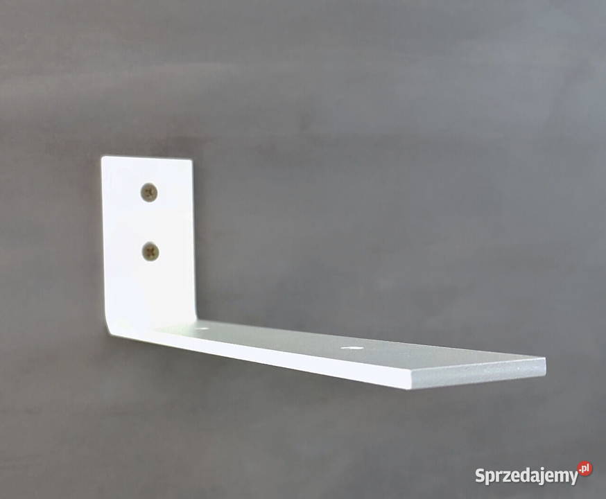 wspornik biały pod półkę metalowy stal gr 4 mm 4cm małopolskie Kraków