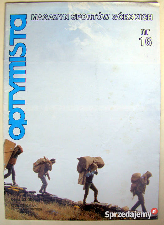 OPTYMISTA Magazyn sportów górskich sprzedam