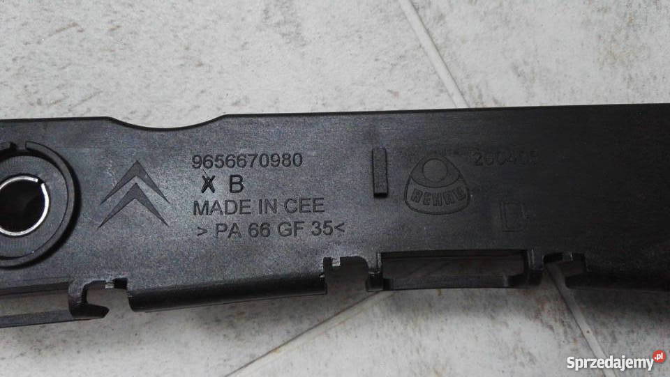 CITROEN C4 PICASSO 06 Ślizg Zderzaka Prawy Przód Międzychód
