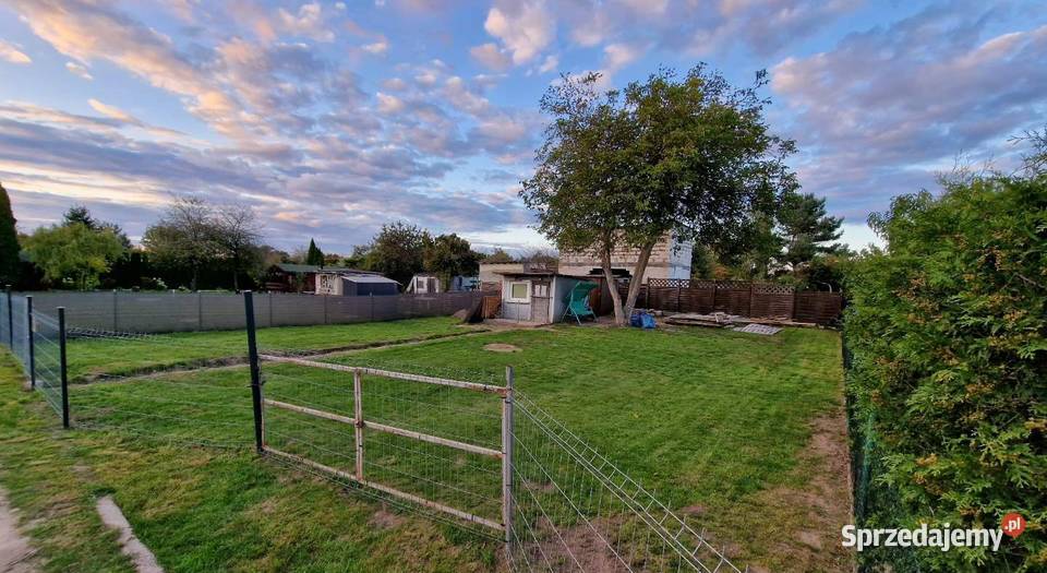 Działka ROD Piechcin woda prąd