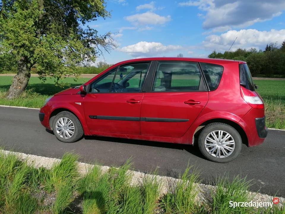 Renault Scenic II 16 benzyna mazowieckie Gąsocin