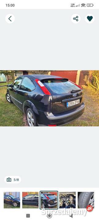Ford Focus mk2 20 diesel łódzkie Radomsko