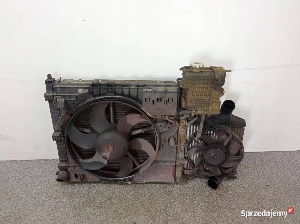 CHŁODNICA WODY INTERCOOLER WNETYLATOR KOMPLET 22 Rok produkcji 1999