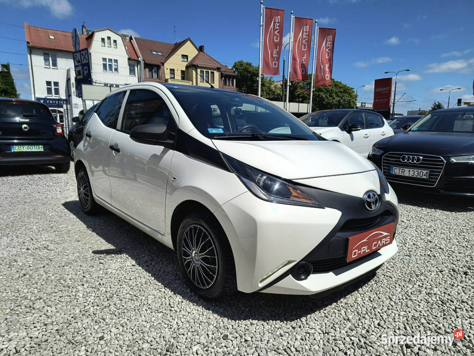 Toyota Aygo 1 włascicielNISKI PRZEBIEGczujniki nieuszkodzony Aygo Bydgoszcz