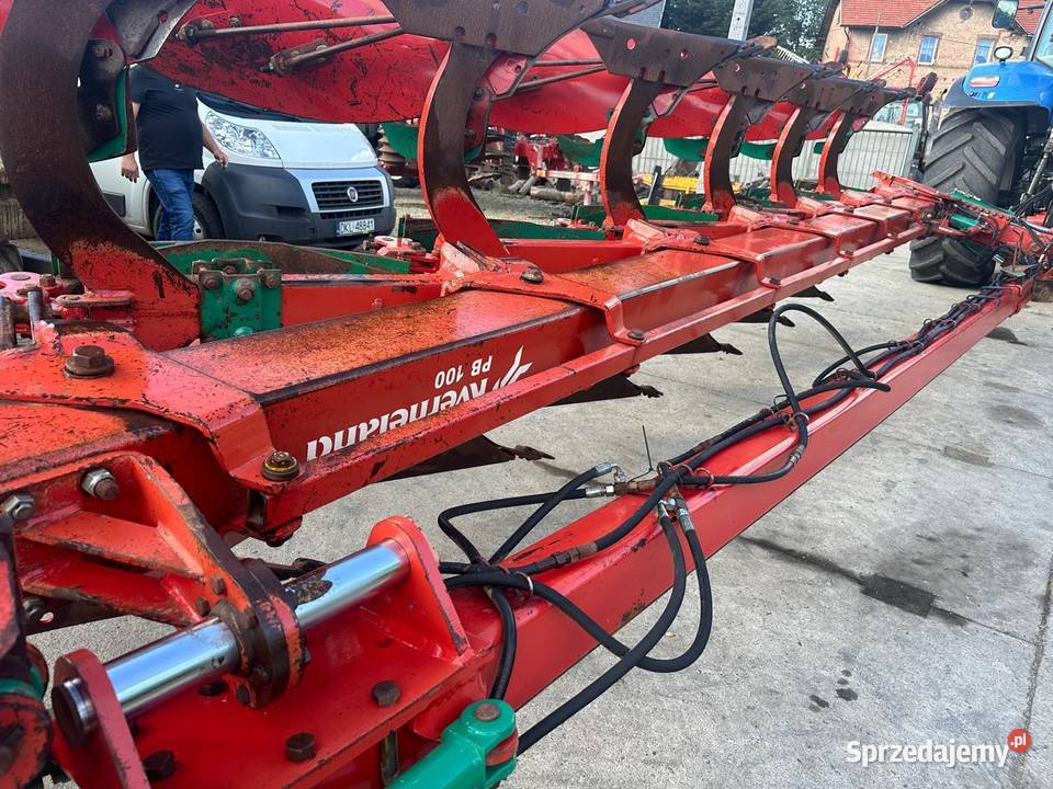Pług Kverneland 7 Skibowy zabezpieczenia na nieuszkodzony Nowa Ruda sprzedam