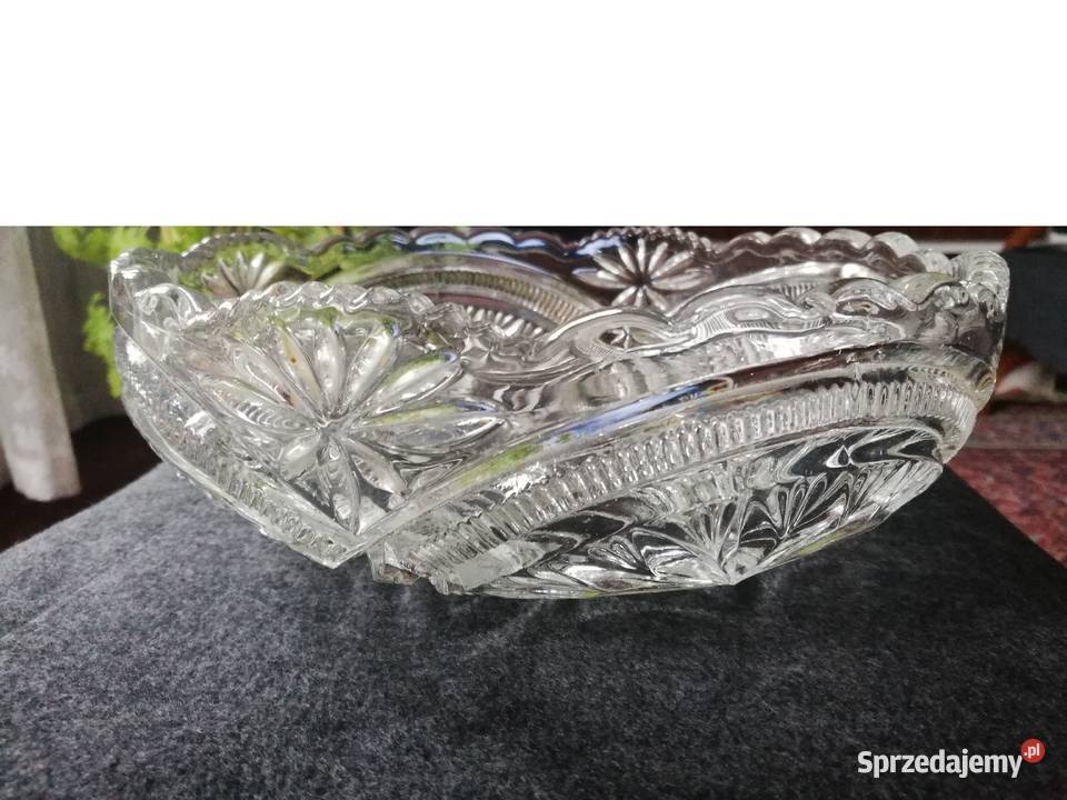 salaterka kryształowa Łódź