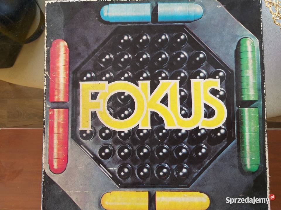 Gra FOKUS Planszowa PRL Logiczne Paleśnica