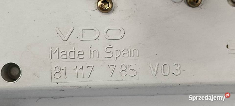 LICZNIK ZEGAR SEAT TOLEDO 1L0919033DC3ZY kujawsko-pomorskie Lipno