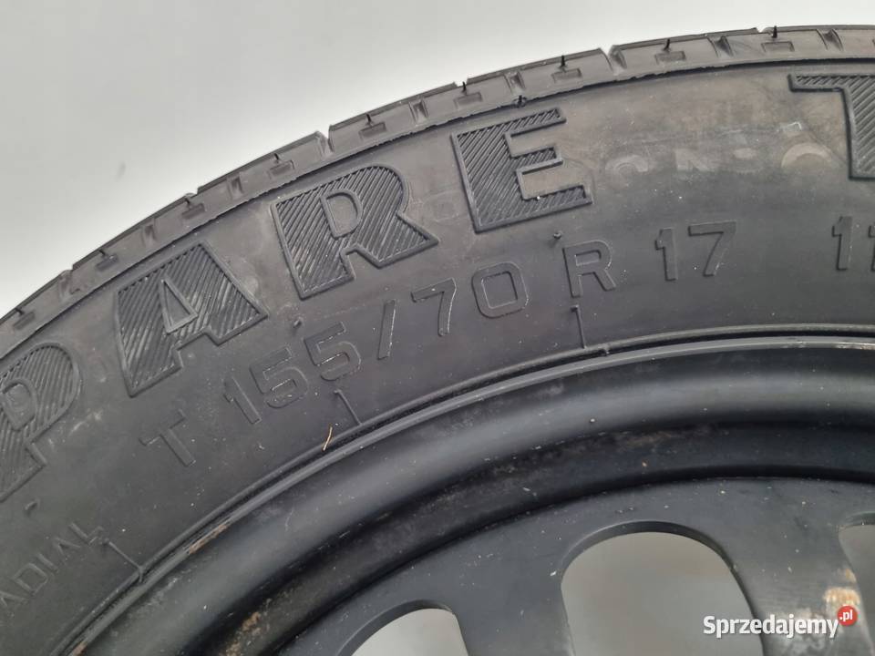 KOŁO DOJAZDOWE Mercedes W211 C219 15570 R17 Chełm