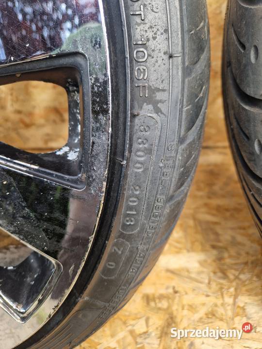 AUDI MAM FELGI ALUMINIOWE 21535ZR19 KOMPLET 7MM Średnica 19" Słowikowo