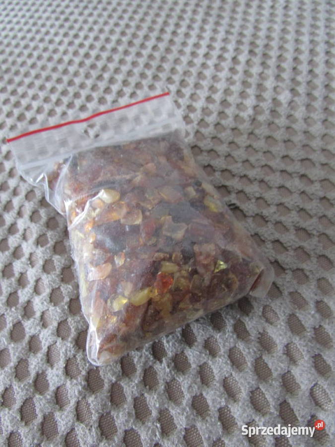 bursztyny w woreczku bursztynki małopolskie Kraków
