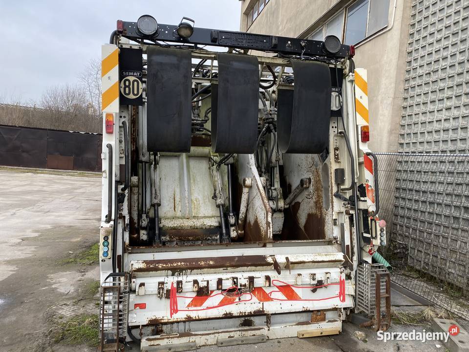 Wrzut do śmieciarki 110L do1100l różne typy