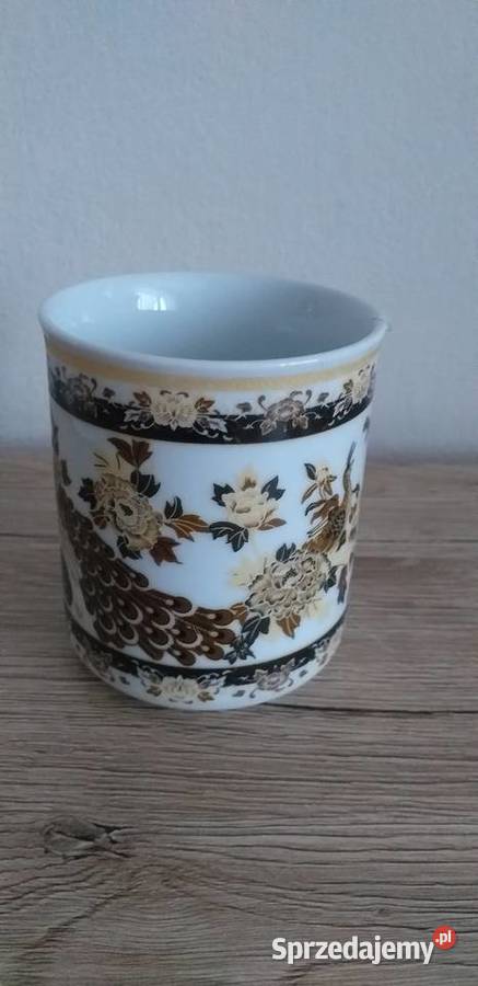 Kubek z pawiem sprzedam