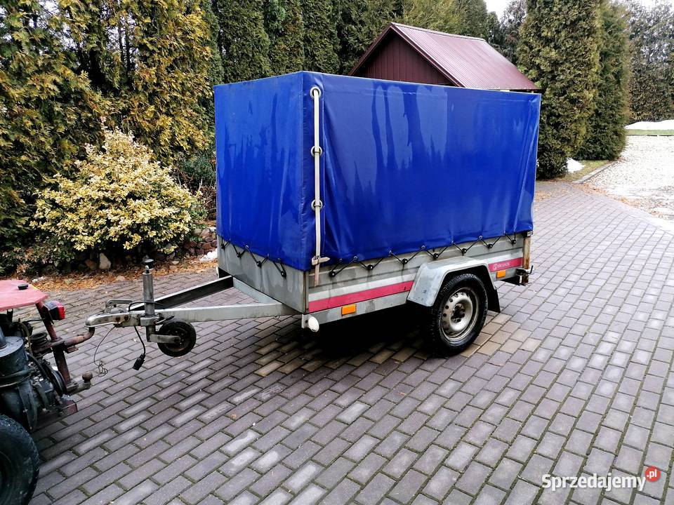 Przyczepka ZPCŚWIDNIK Plandeka Zarejestrowana Swidnik TEMA Burtowe i plandeki Wodzisław