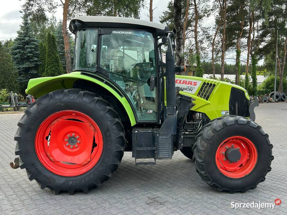 Claas Arion 430 SUPER STAN Arion 410 Tur Ares Laskowiec
