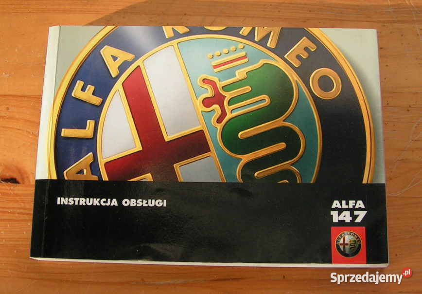 Instrukcja ALFA 147 polsku mazowieckie Warszawa