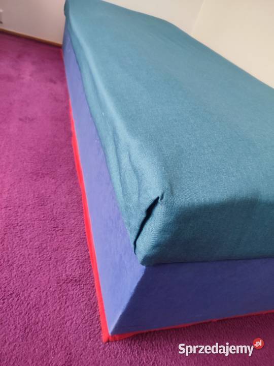 Tapczan 200x80 używany obity tkaniną
