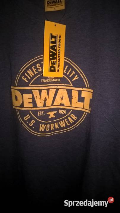 DeWalt koszulka firmowa rozmiar L nowa Mińsk Mazowiecki