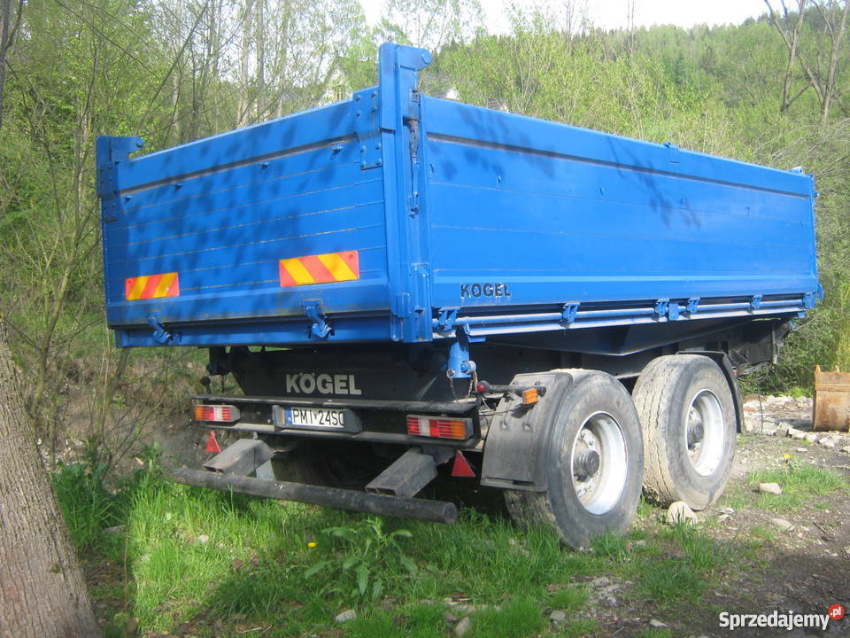 przyczepa tandem wywrotka kogel Ochotnica Dolna sprzedam