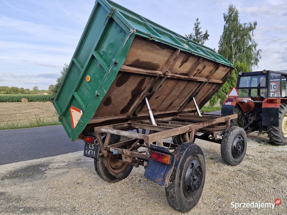 Przyczepa Wywrotka SANOK D44B Podwójne burty Tuszyn