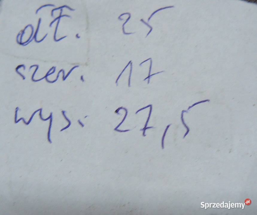 Kolumny głośniki Sony 2 para 6 ohm wymiary Nowa Sól