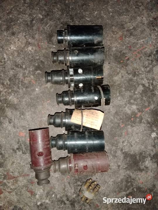 Wtyczki Ursus przyczepa PRL nowe Poddębice