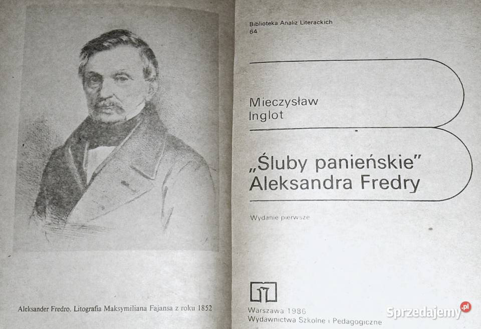 Śluby panieńskie Aleksandra Fredry Mieczysław Chełm