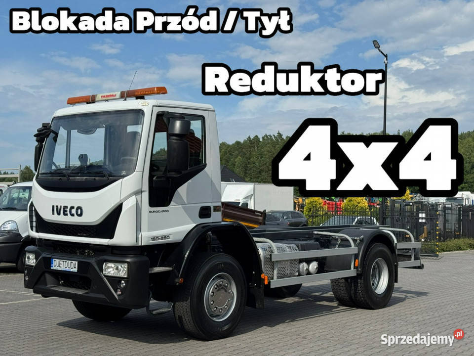 Iveco Eurocargo 150280 Rama 550 Napęd 4x4 świętokrzyskie Widełki sprzedam