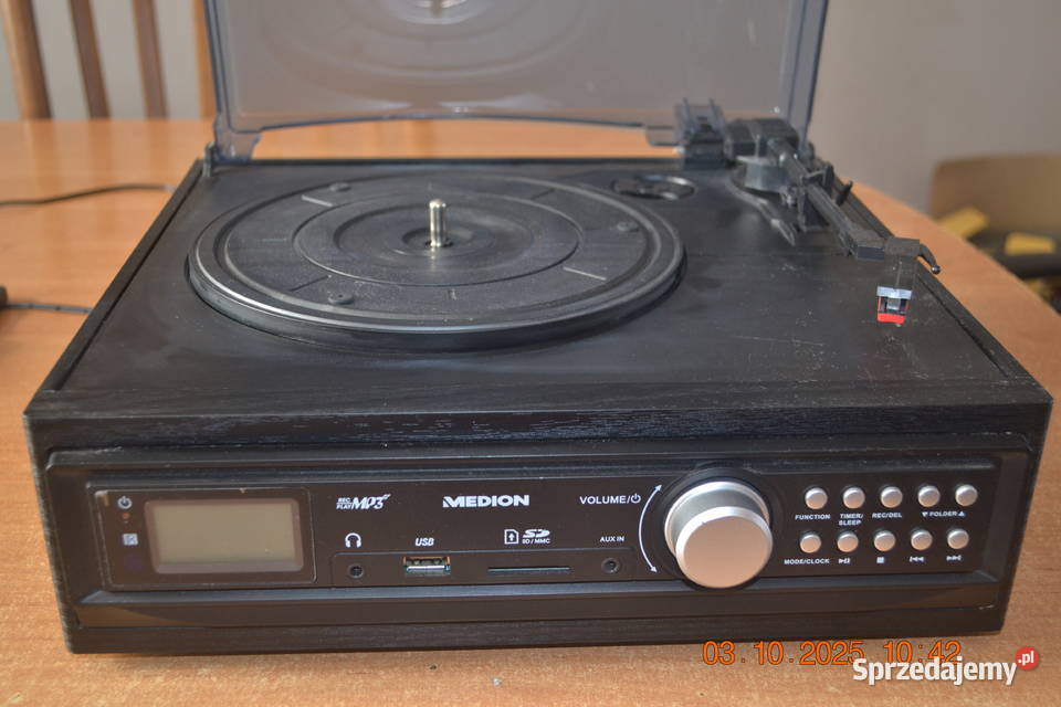 Gramofon Medion z MP3 Gruszczyn sprzedam