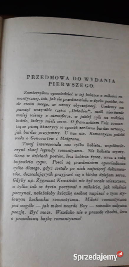 O Miłości Romantyczne jSWasylewski Pń1928opr