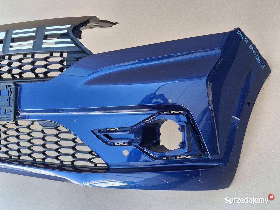 DACIA SANDERO III 3 ZDERZAK PRZÓD PRZEDNI GRILL Bieleń