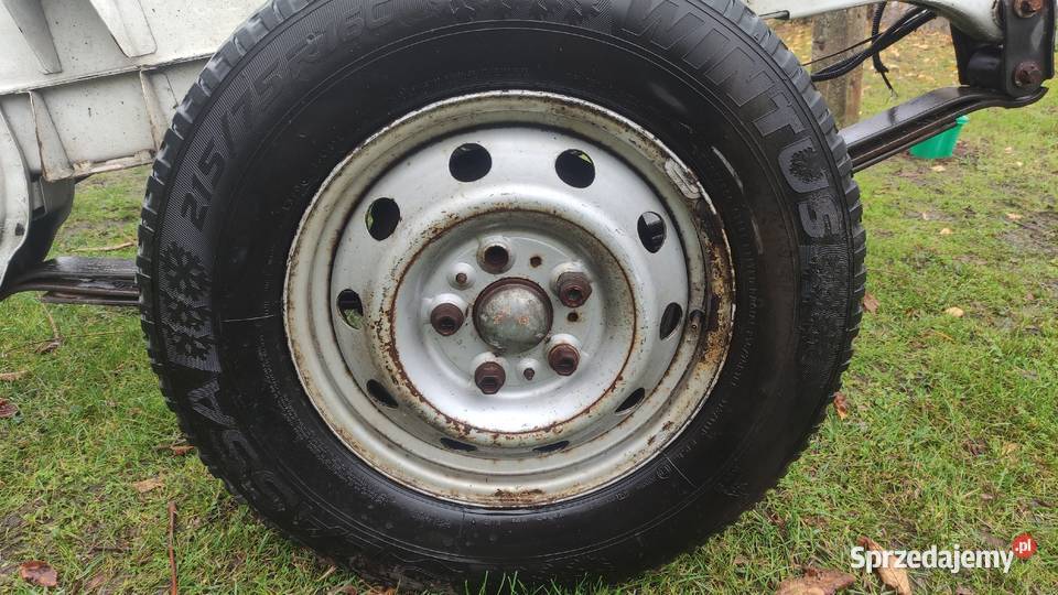 Rama belka oś z resorami Ducato Boxer Jumper