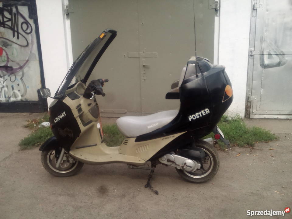 Skuter z dachem Kingway Poster 50 Kingway Wrocław