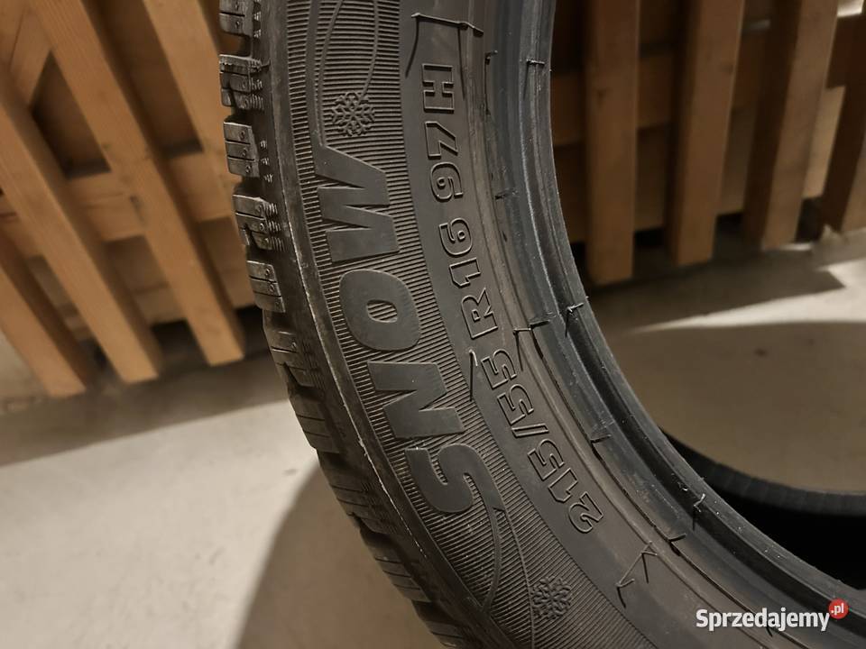 Komplet opon zimowych Kormoran Snow 21555 R16 XL małopolskie Kraków sprzedam