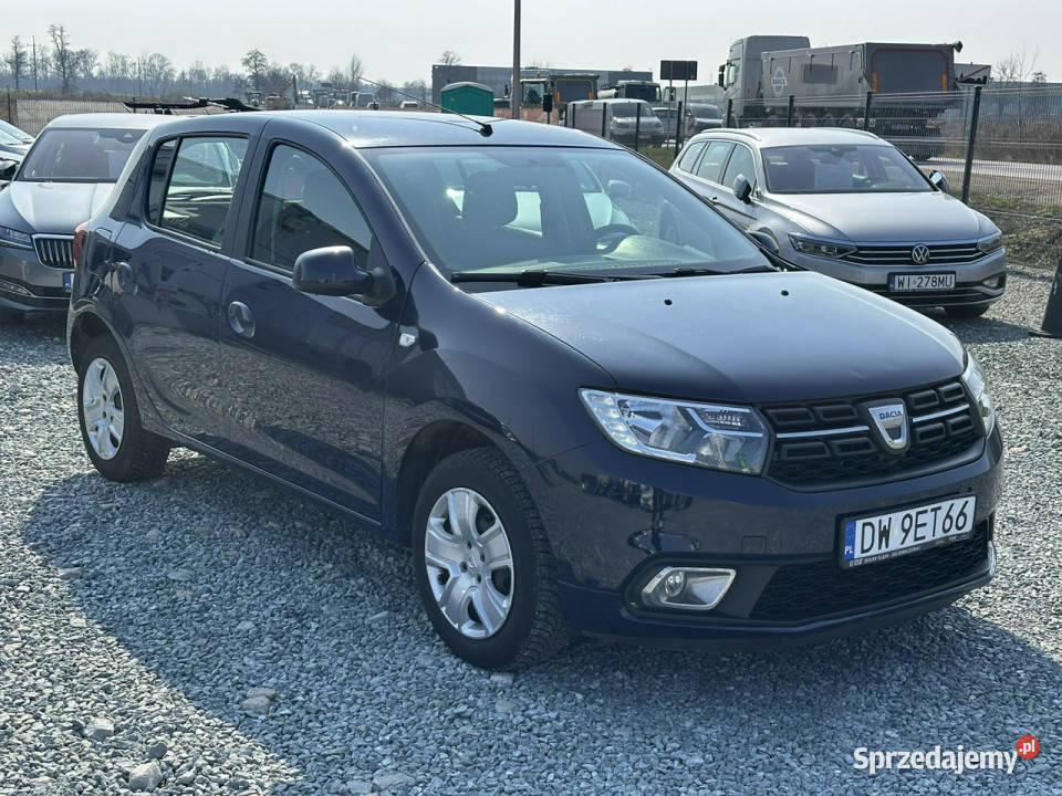 Dacia Sandero 10 SCe 73 2019r krajowy niski ESP Dacia dolnośląskie Wrocław