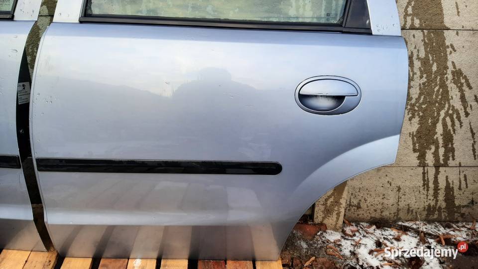 drzwi lewe tylne OPEL CORSA C lak Z163 do Drzwi Dębno