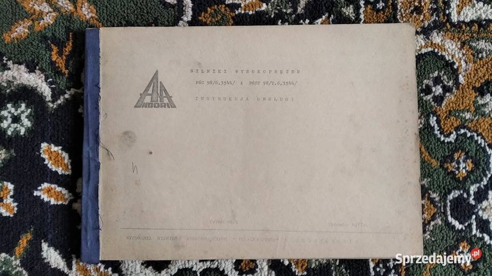 Instrukcja obsługi silnik ANDORIA P6C P6CT Lublin
