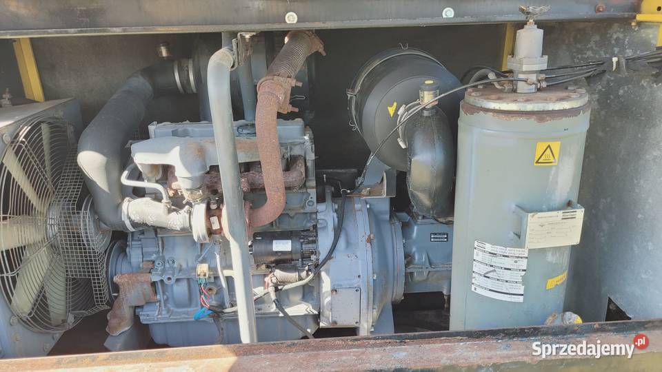 Kompresor sprężarka agregat do piaskowania Atlas Kompresory podkarpackie Zaklików