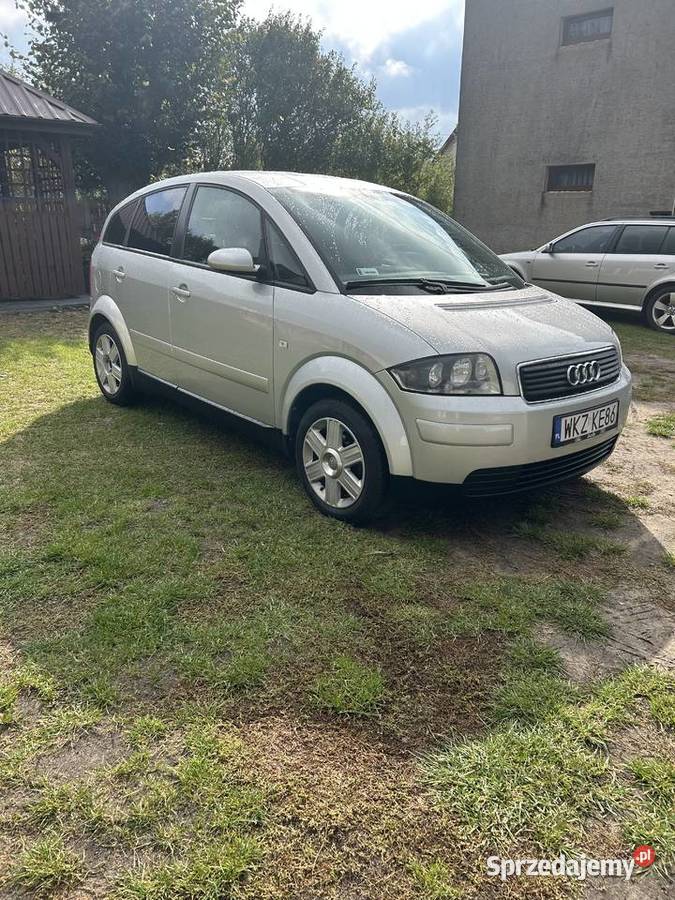 Piękne Audi a2 14 mpi 2005r klima alufelgi Borków
