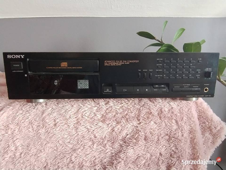 Odtwarzacz CD Sony cdp 761 Odtwarzacze CD i MD podkarpackie Trzebuska