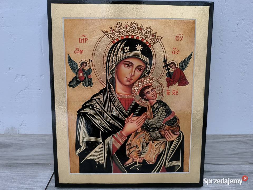 Piękna ikona nieustającej pomocy Malarstwo Łódź