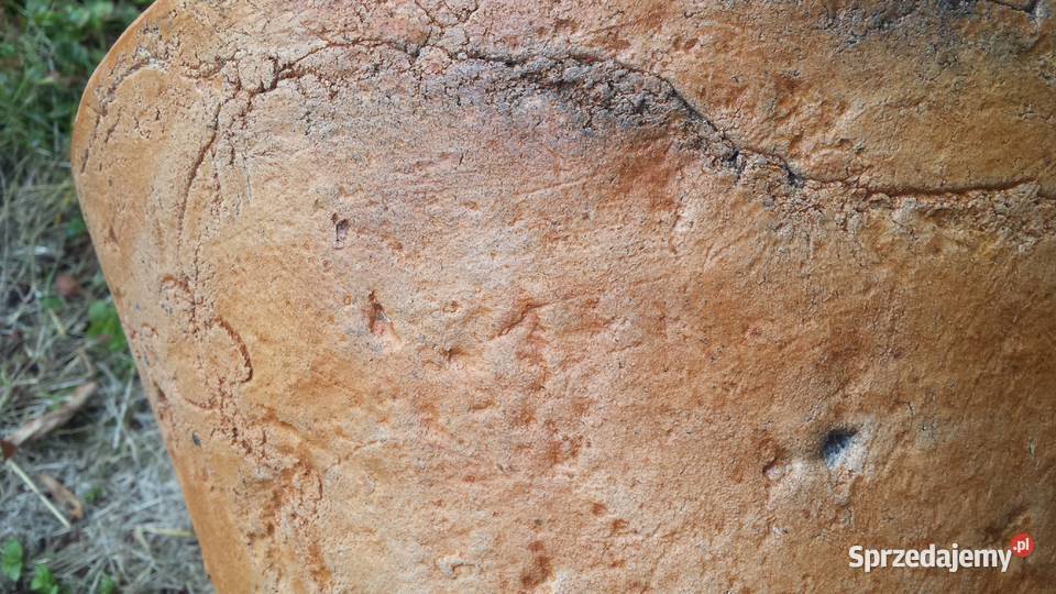 Donica ceramiczna mrozoodporna w stojaku 40 x 75 Jelenia Góra