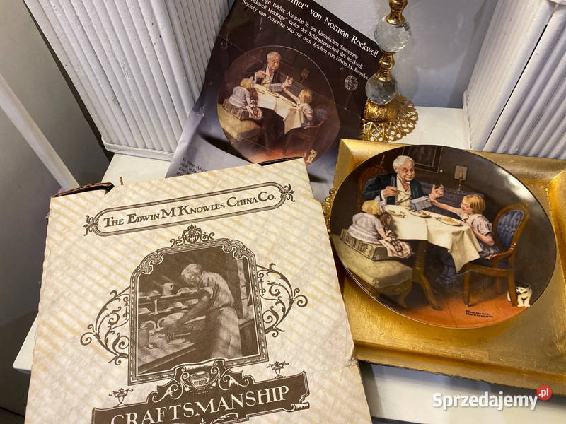 Talerz porcelanowy kolekcjonerski Bradex Norman sprzedam